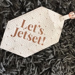NWOT The Jetset Dairies luggage tag